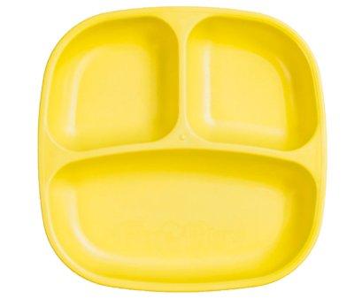 Replay Assiette  Compartiments Jaune citron
