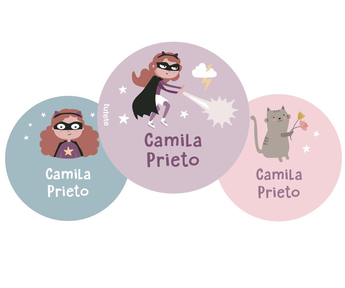 Pack 3 chapas Personalizadas Fantastic Girl