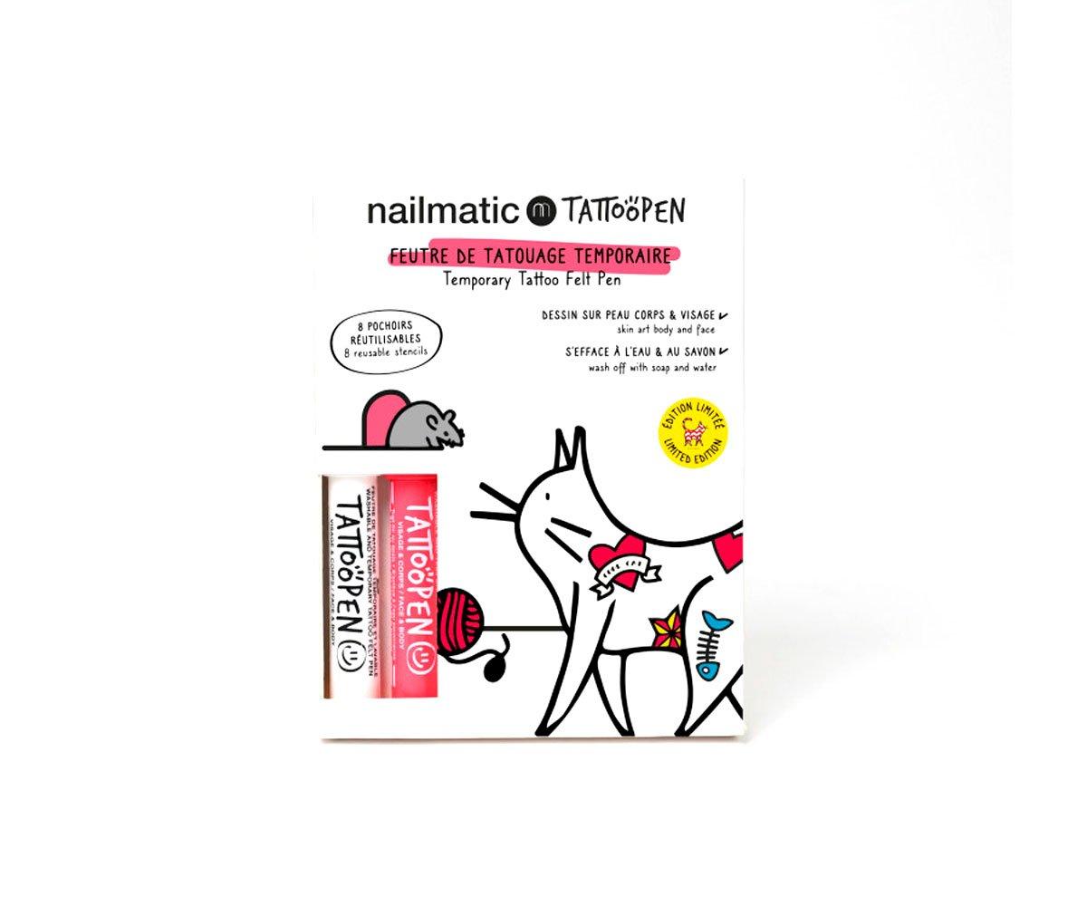 Kit 2 Tattoopen The Cat by Ami Imaginaire