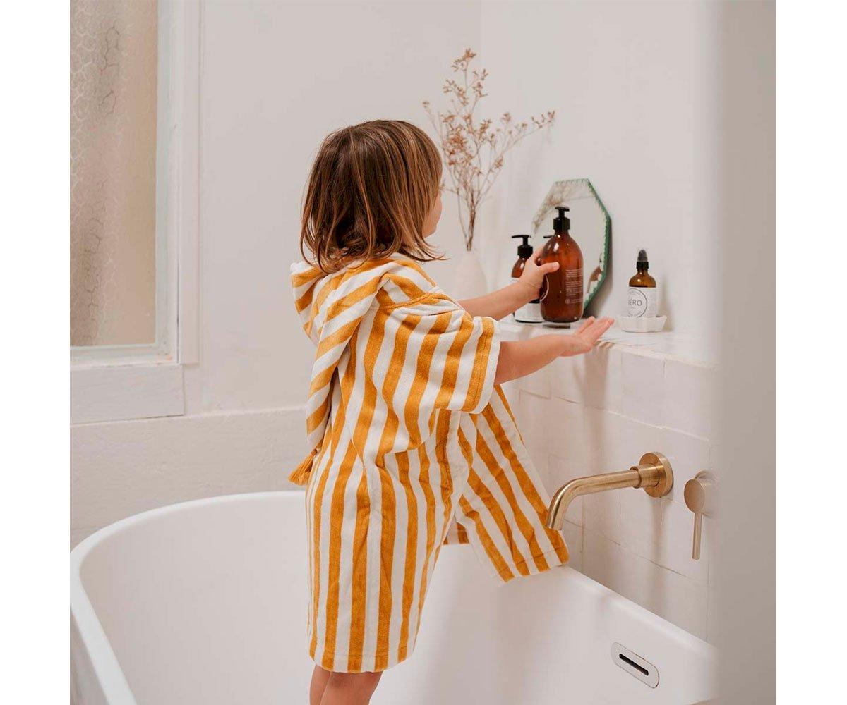 Poncho De Bain Suzon Mustard