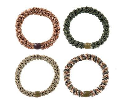 Lot de 4 lastiques  cheveux Knekki Pack 33