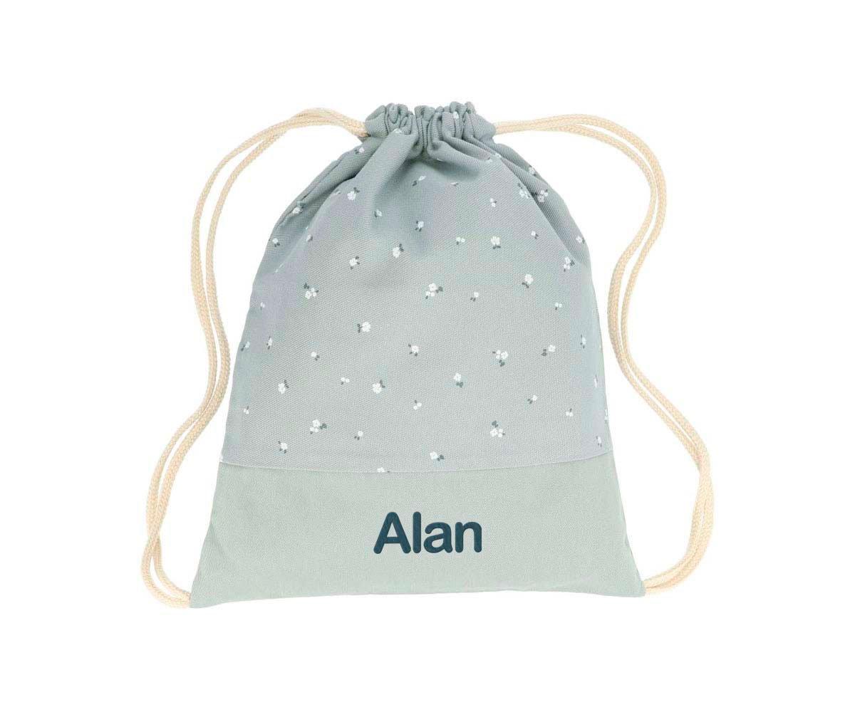 Mochila Saco Petite Fleur Vert Personalizable