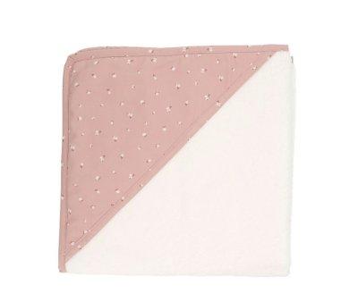Telo Cappuccio Personalizzabile Petite Fleur Rose