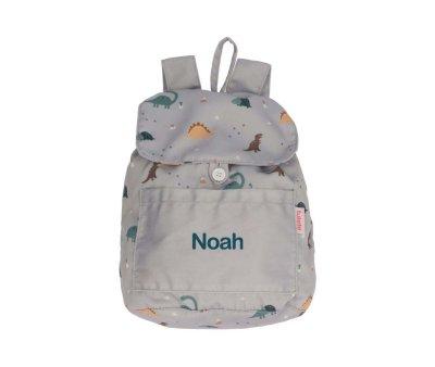 Mochila Pequea Tela Dinos World Personalizable