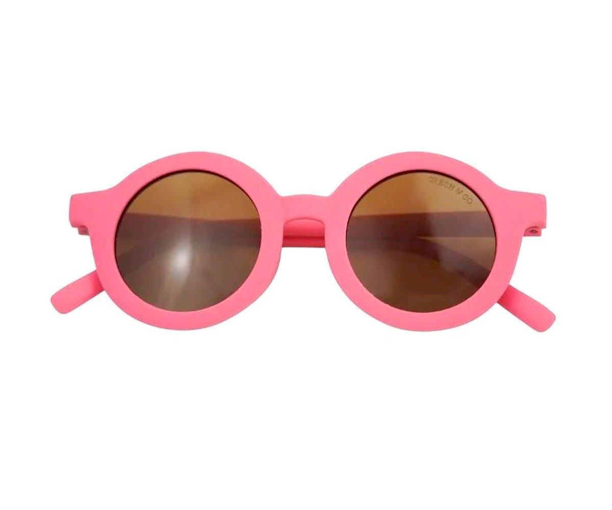 Lunettes De Soleil Souples Polarisée Round (18m à 8 Ans) Bubble Gum