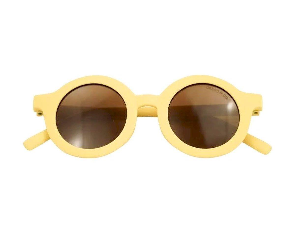 Lunettes de Soleil Souples Polarise Round (18m  8 ans) Mellow Yellow