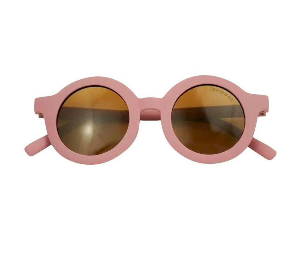 Lunettes De Soleil Souples Polarisée Round (18m à 8 Ans) Mauve Rose