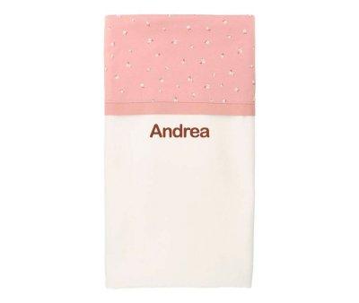 Coperta Personalizzabile Petite Fleur Rose