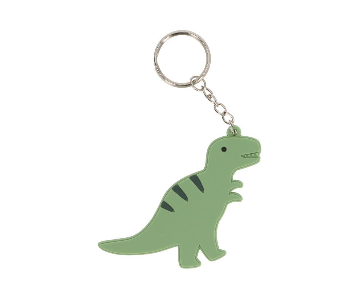 Llavero Silicona Personalizable Dinos World T-Rex