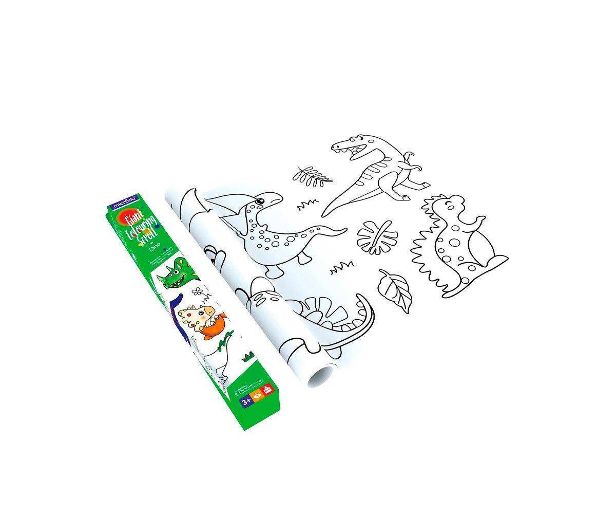 Giant Colouring Scroll Dino