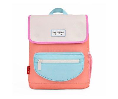 Mochila Preescolar Solapa Mini Peach Personalizable