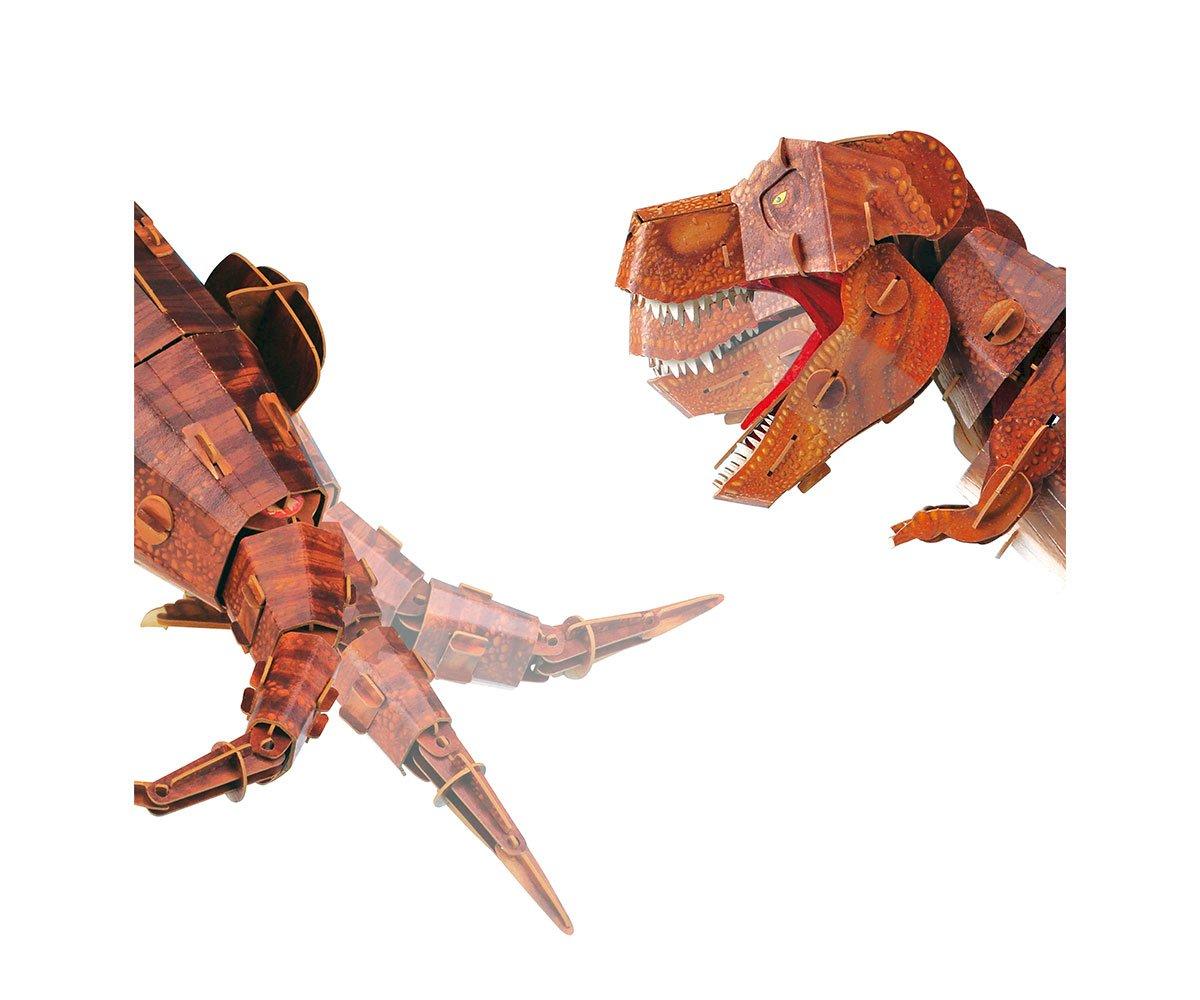 Puzzle 3D Ecológico T. Rex Deluxe