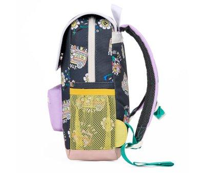 Mochila Preescolar Solapa Mascots Personalizable