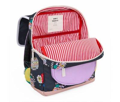 Mochila Preescolar Solapa Mascots Personalizable