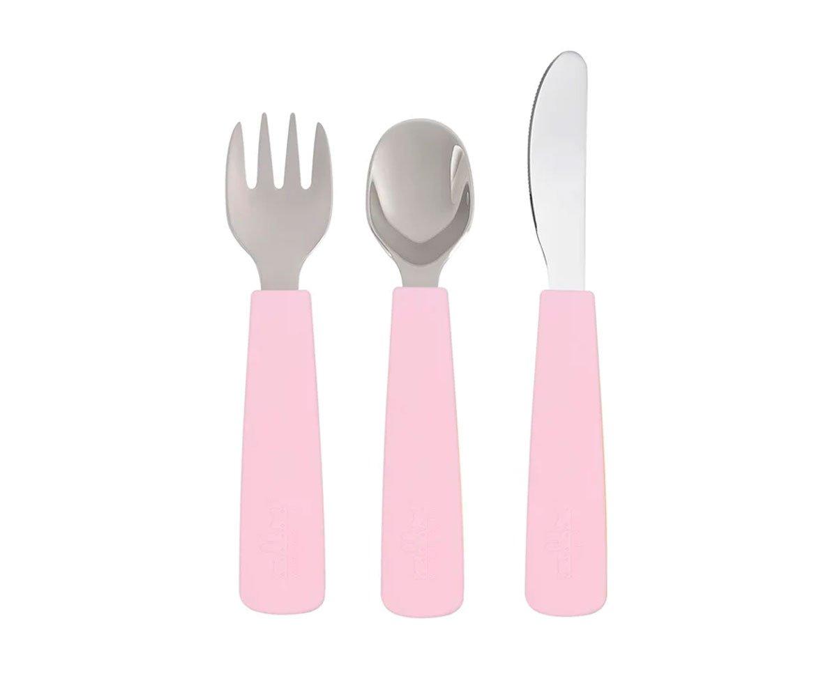 Set de 3 couverts Feedie Dusty Pink 