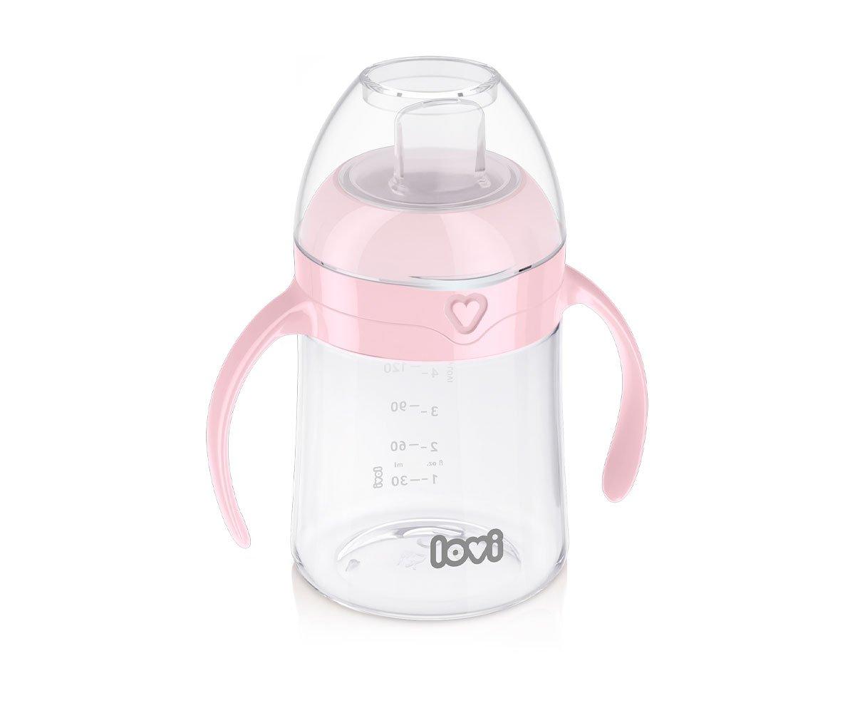 Premire Tasse avec buse Lovi rose