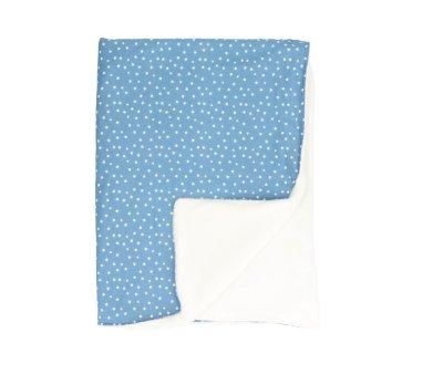 Couverture corail Mini Star Blue personnalisable