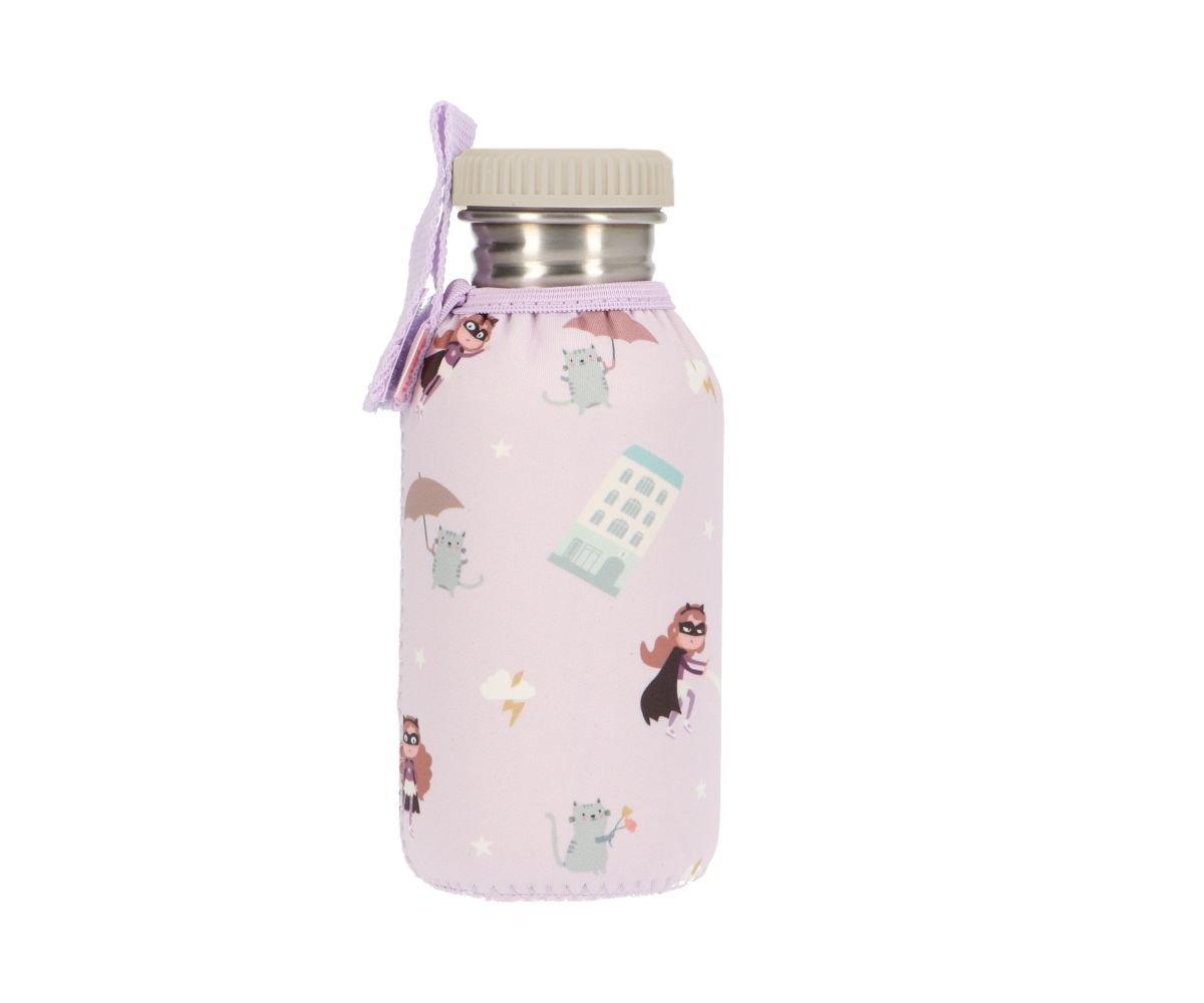 Botella Acero con Funda Fantastic Girl  Personalizable 500ml