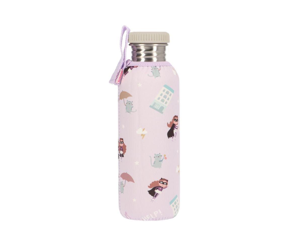 Bouteille En Acier Avec Housse Fantastic Girl Personalisable 750 Ml