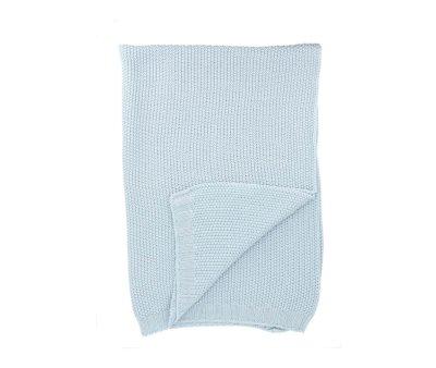 Light Blue Personalised Swaddle Blanket