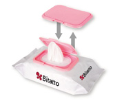 Tapa para Toallitas Personalizada Rosa
