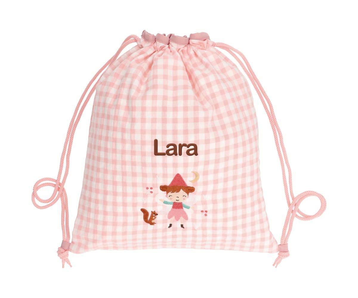 Mochila Saco Vichy Wild Fairies Personalizable