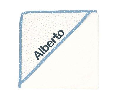 Cape de bain bleue Mini Star personnalisable