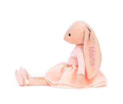 Peluche Conejito Suave Lila Ballerina