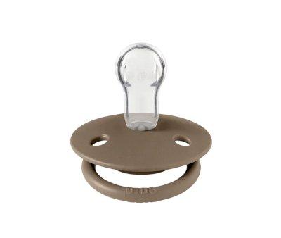 2 Succhietti BIBS De Lux Dark Oak/Evergreen Silicone