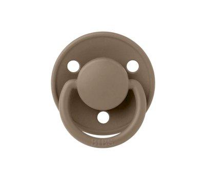 2 Succhietti BIBS De Lux Dark Oak/Evergreen Silicone