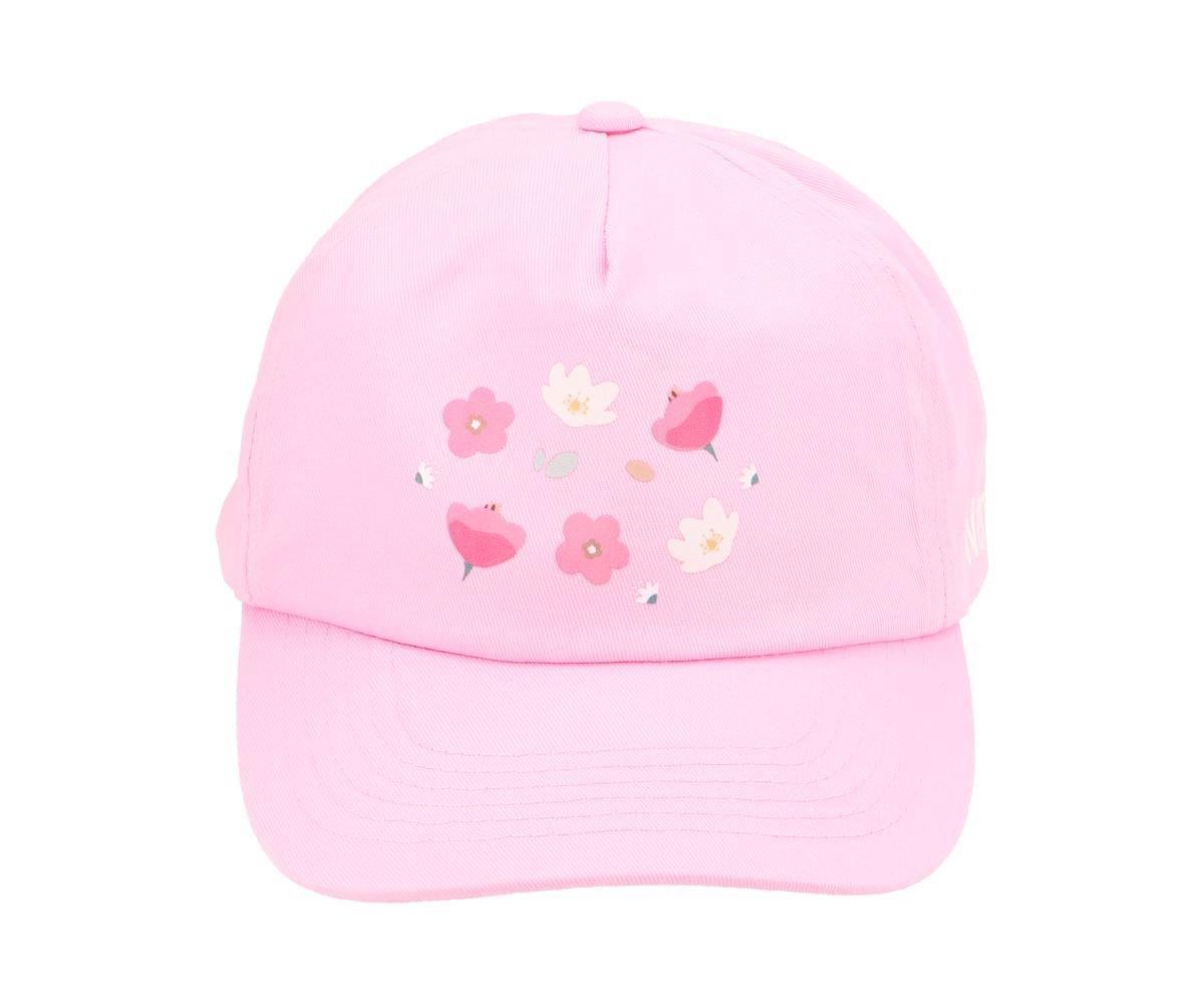 Cappellino Con Visiera Junior Rosa Little Garden Personalizzato