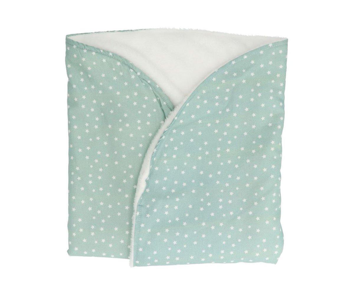 Couverture Berceuse Mini Star Green  - Personnalisé