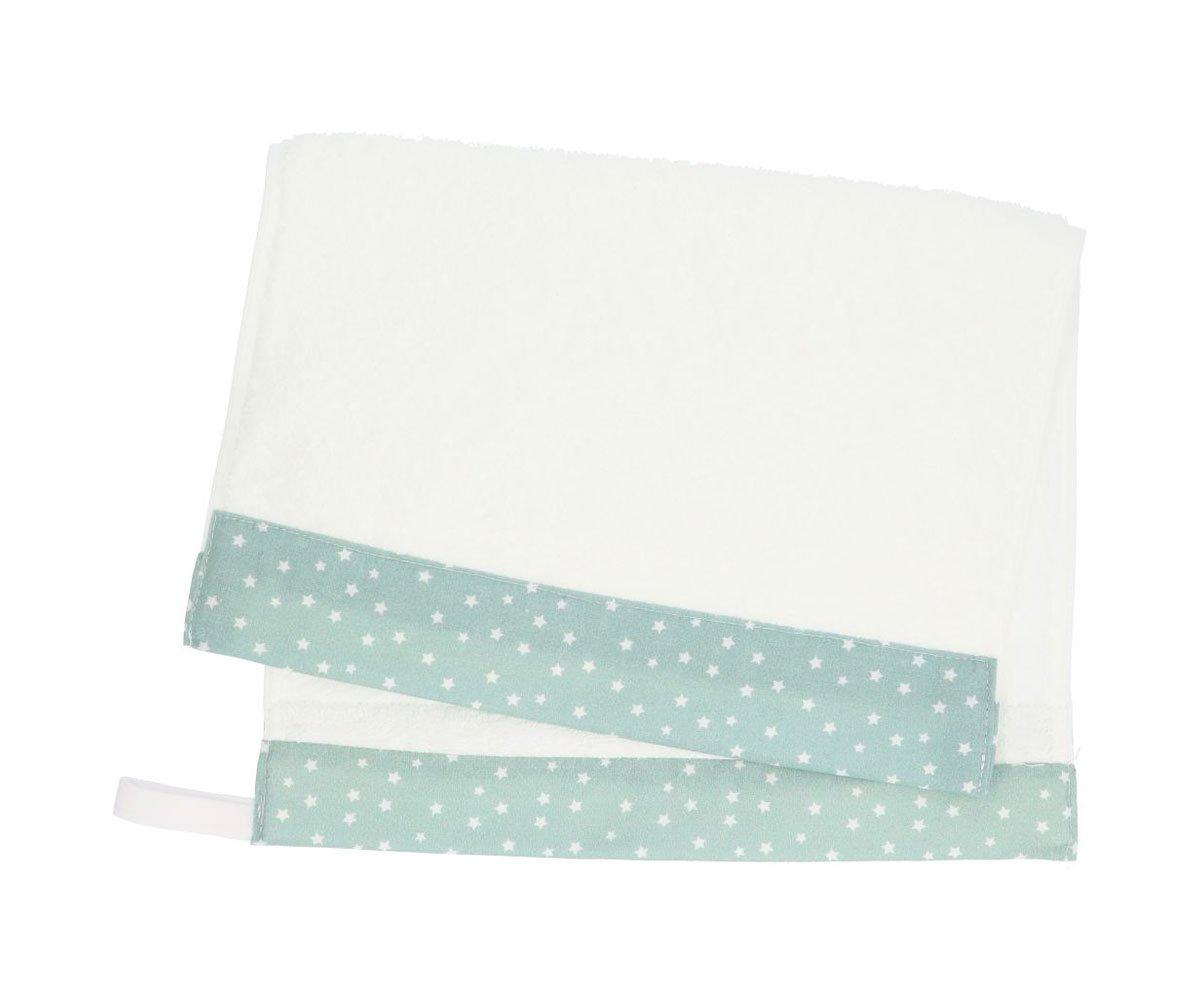 Serviette Crèche Mini Star Green Personnalisable