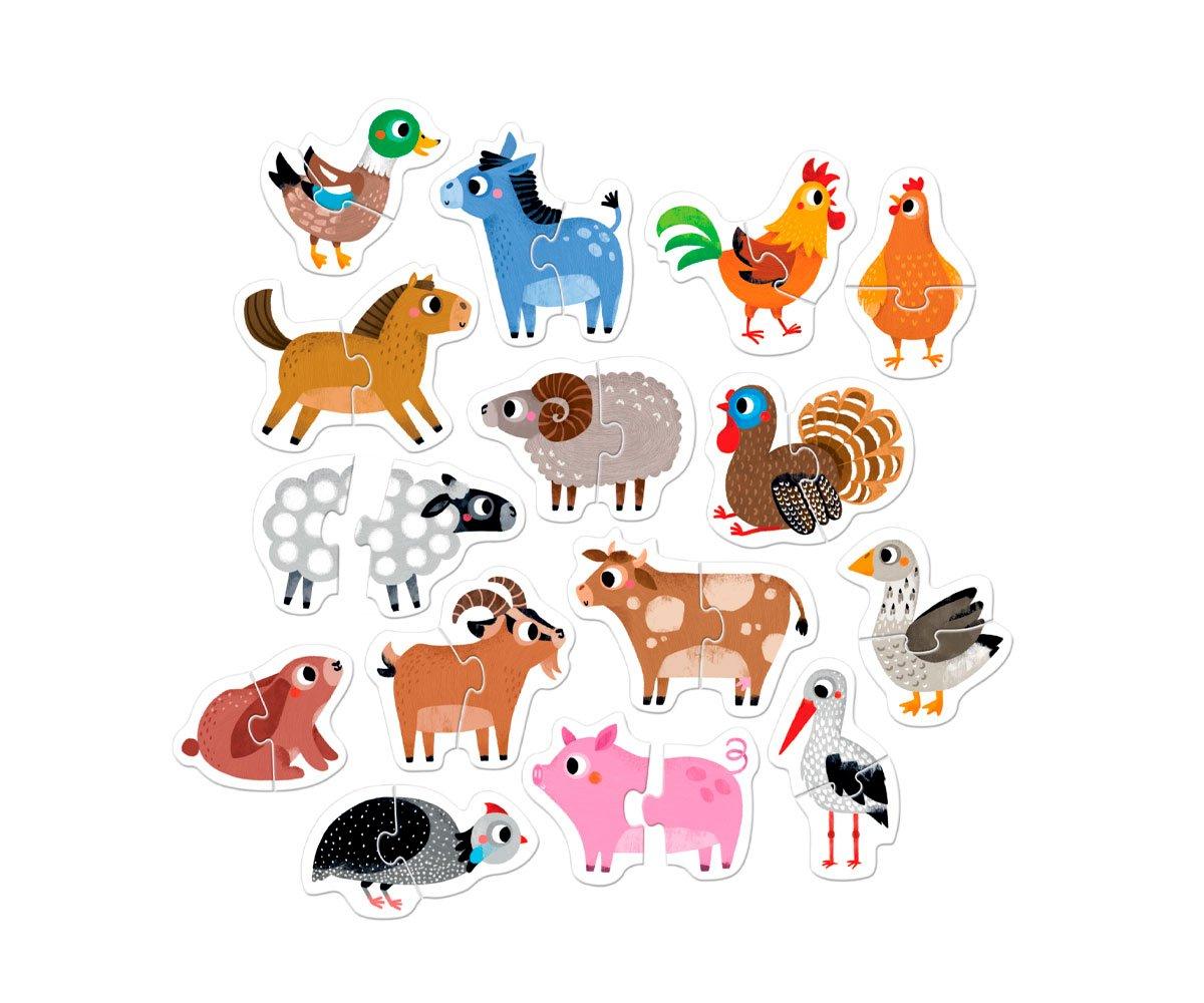 Puzzle Progressive Farm Animals