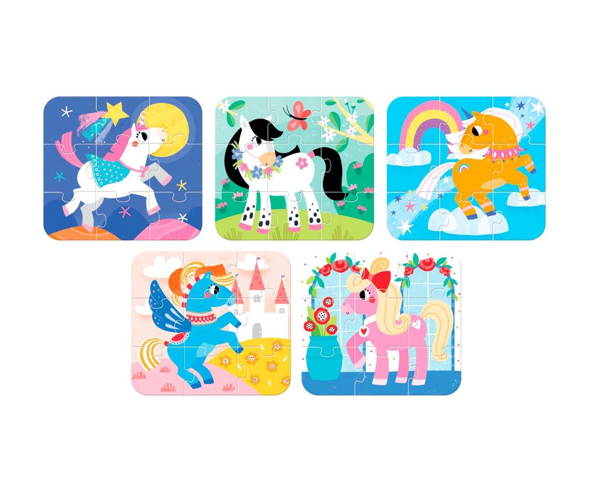 Puzzle On The Go Ponies