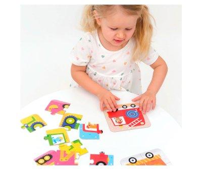 Puzzle On the Go Vehicles