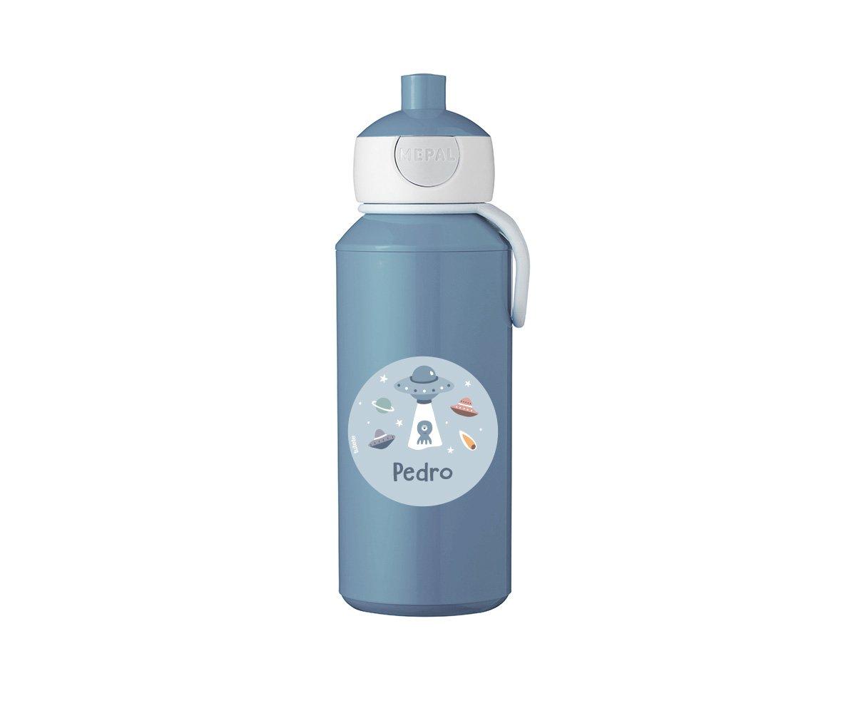 Borraccia Campus Pop-Up Blue 400ml Personalizzata The Martians