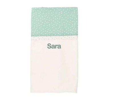Couverture Mini Star verte personnalisable