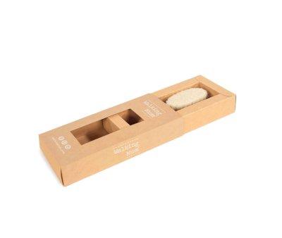 Brosse en bois rose