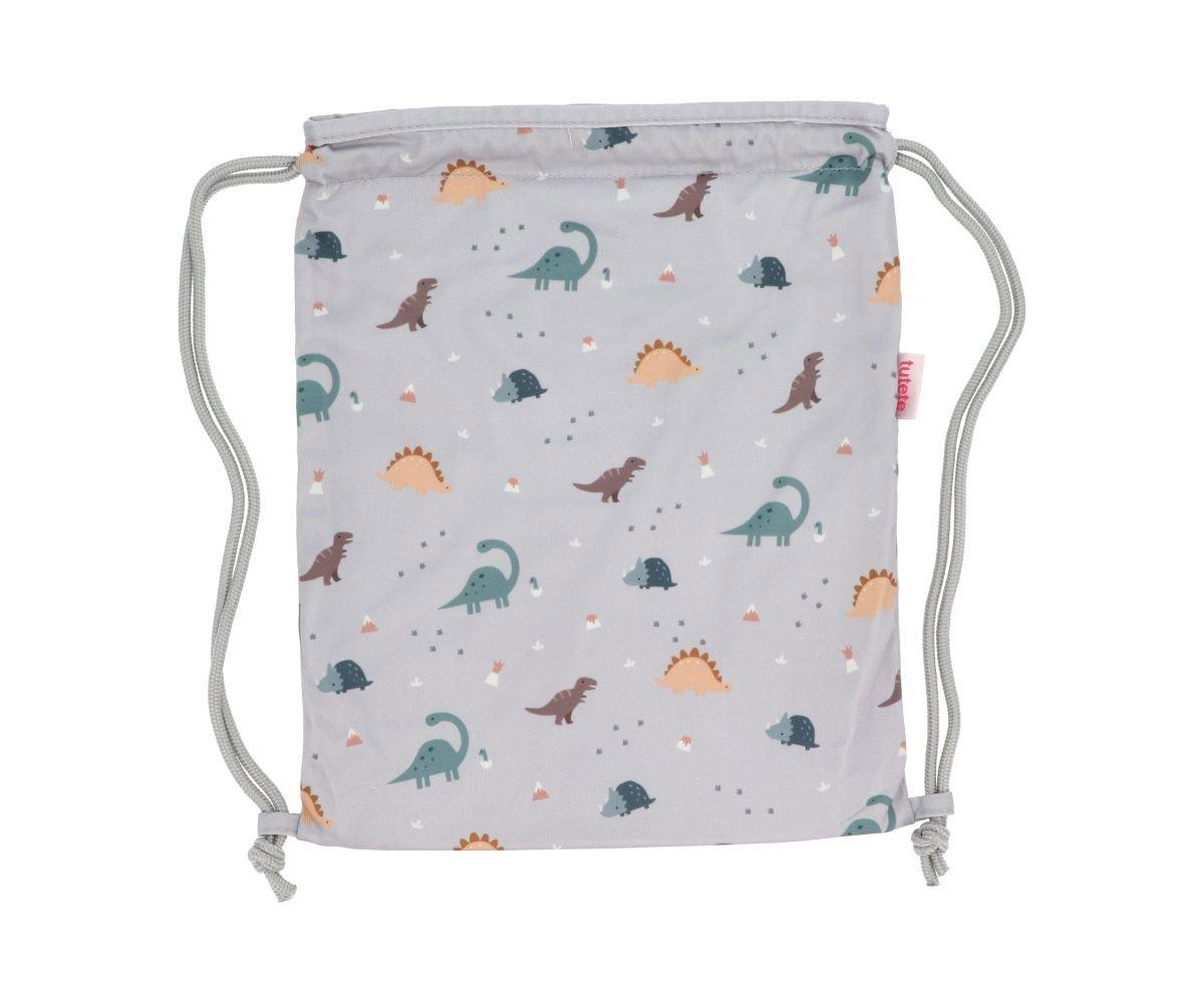 Mochila Saco Tela Dinos World Personalizable