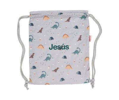 Sac  Dos Tissu Dinos World Personnalisable