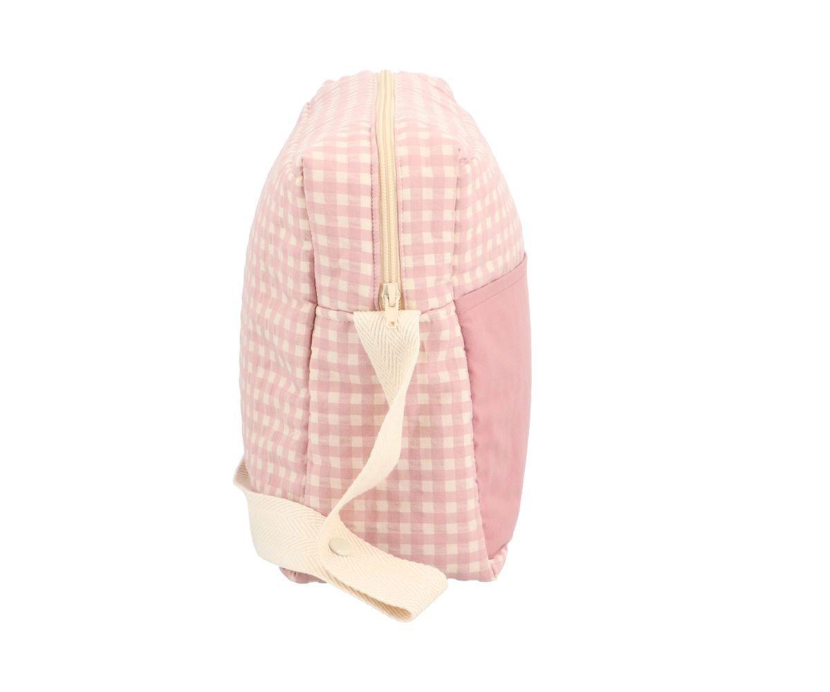 Sac De Poussette Pour Bébé Vichy Pink