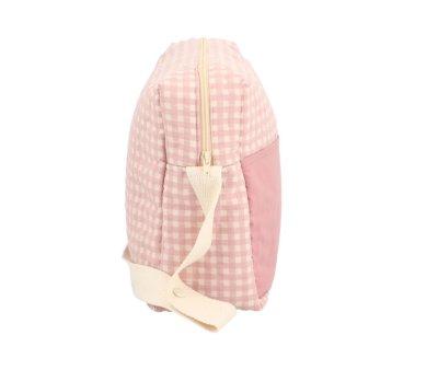 Sac de poussette pour bb Vichy Pink