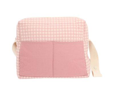 Sac de poussette pour bb Vichy Pink