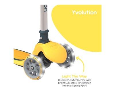 Trottinette Yglider Air Yvolution jaune