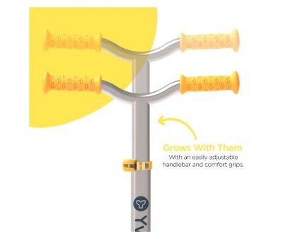 Trottinette Yglider Air Yvolution jaune