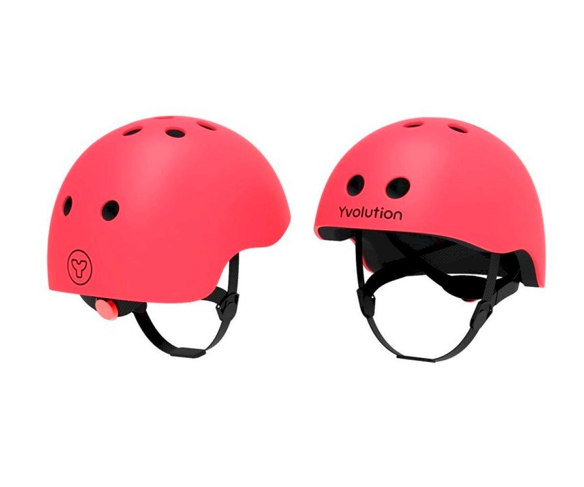 Casco Pequeño Yvolution Rojo