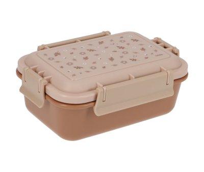 Box Lunch Bento Leaves Sand