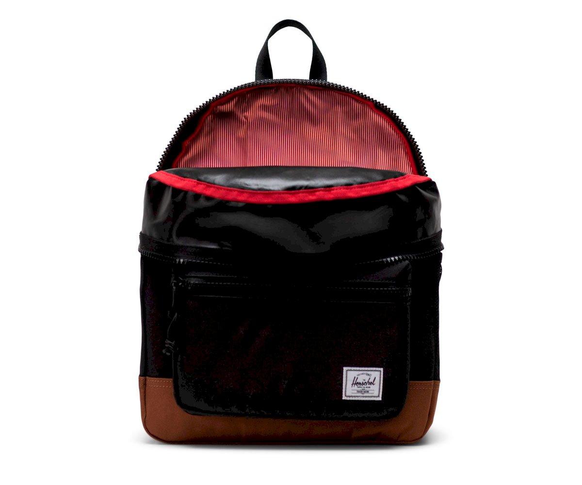 Sac à Dos Herschel Heritage Youth Noir/Saddle Brown Personnalisable