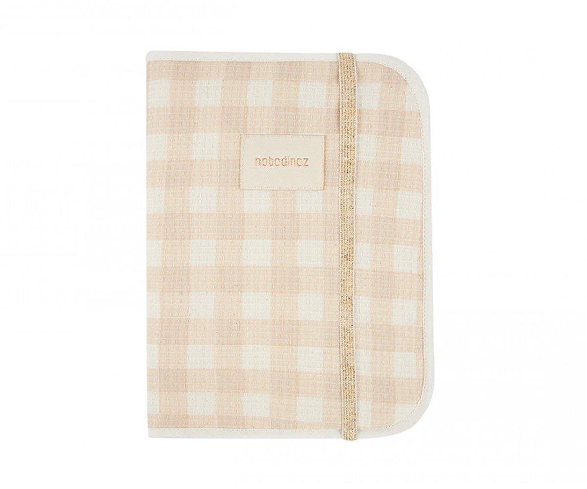 Portadocumenti Poema Honey Comb Ivory Checks Personalizzabile